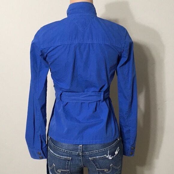 Tommy Hilfiger Women's Belted Cotton Field Jacket - Picture 5 of 8